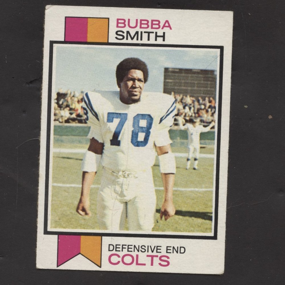 1973 TOPPS FOOTBALL BUBBA SMITH BALTIMORE COLTS